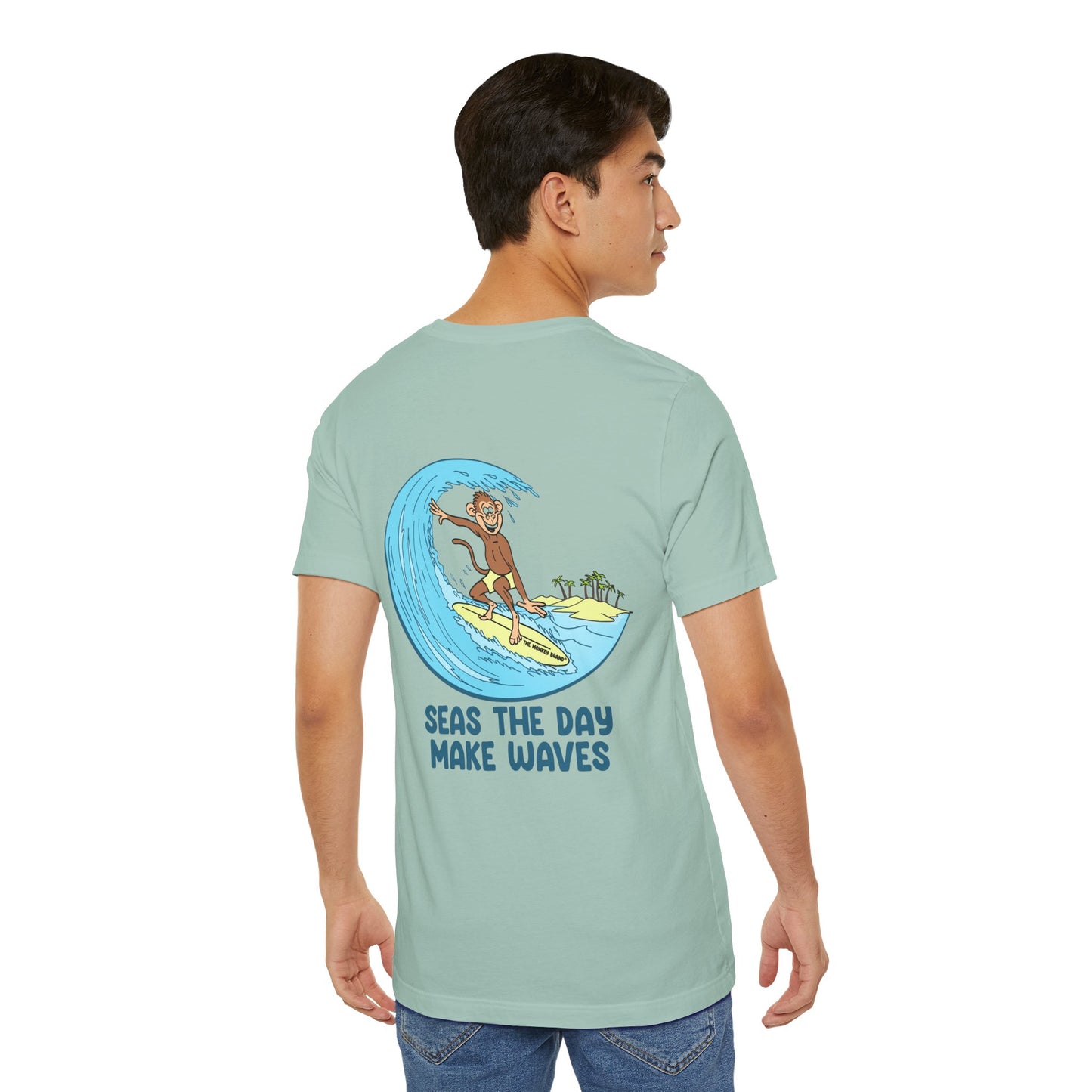 Seas the Day Make Waves Tee