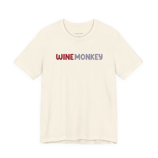 Wine Monkey Statement Tee