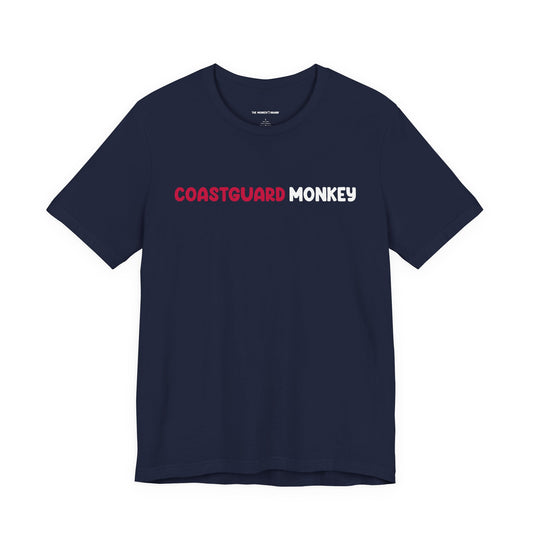 Coast Guard Monkey Statement Tee