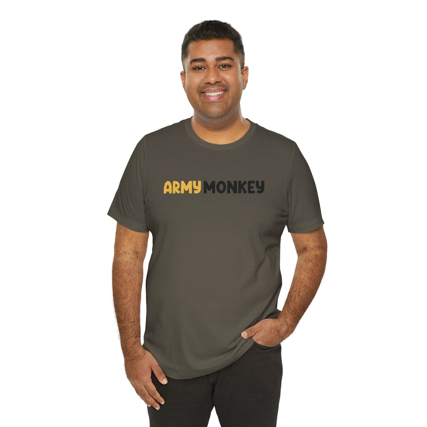 Army Monkey Statement Tee