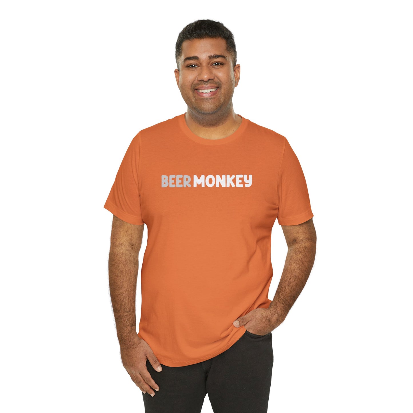 Beer Monkey Statement Tee