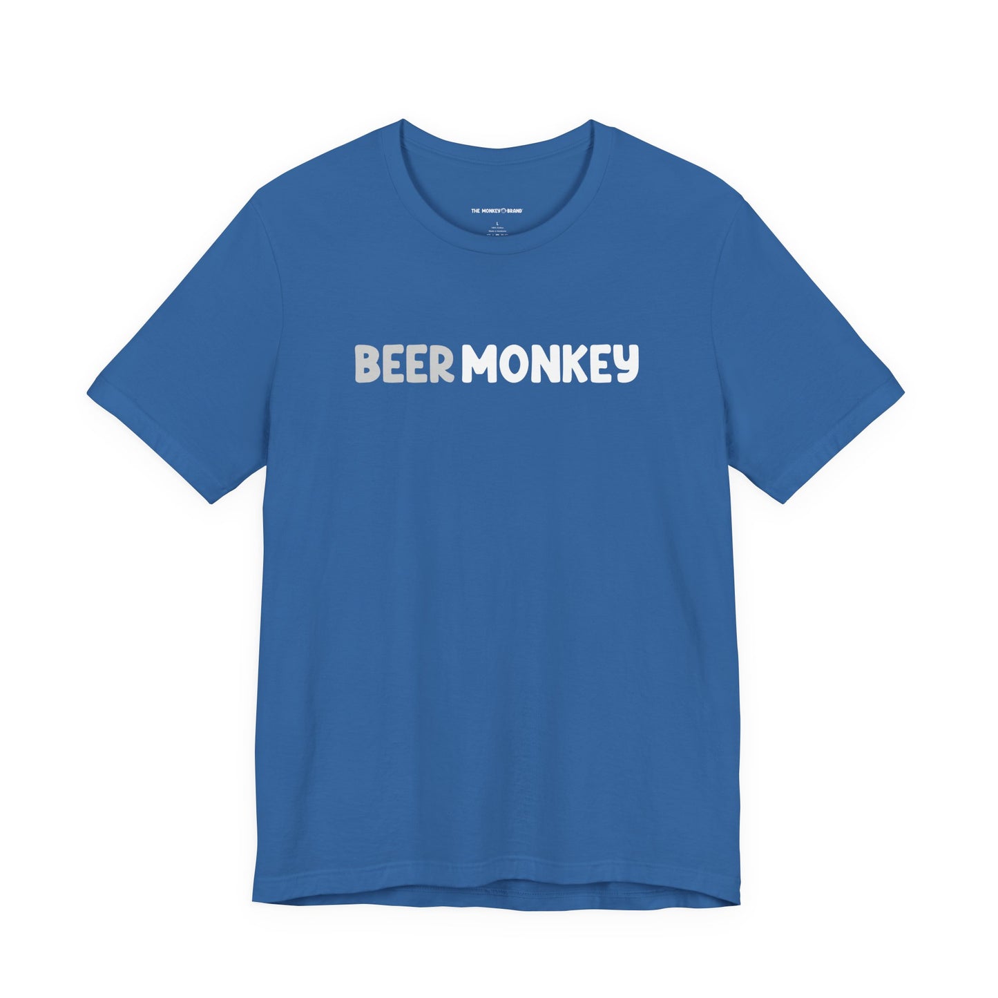 Beer Monkey Statement Tee
