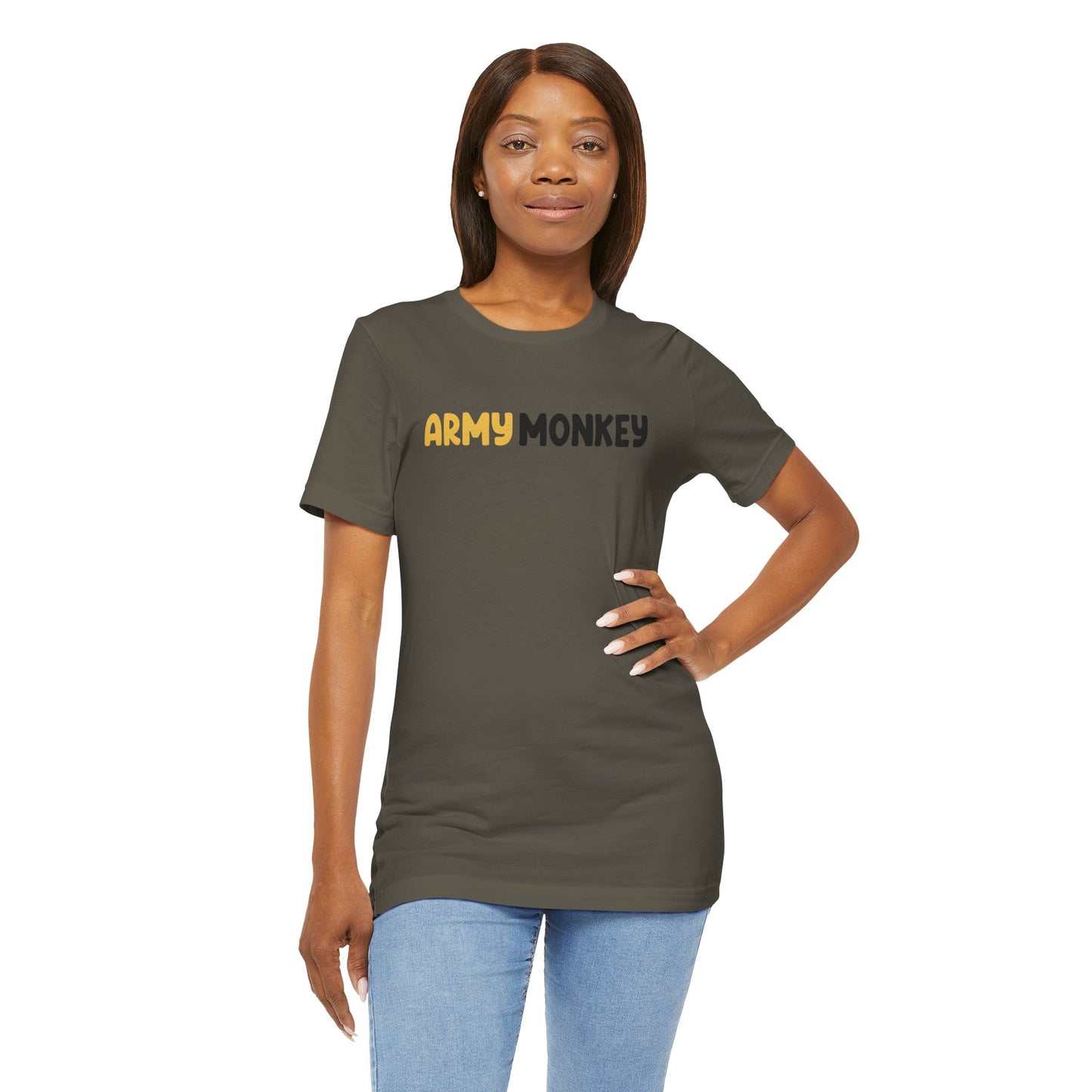 Army Monkey Statement Tee