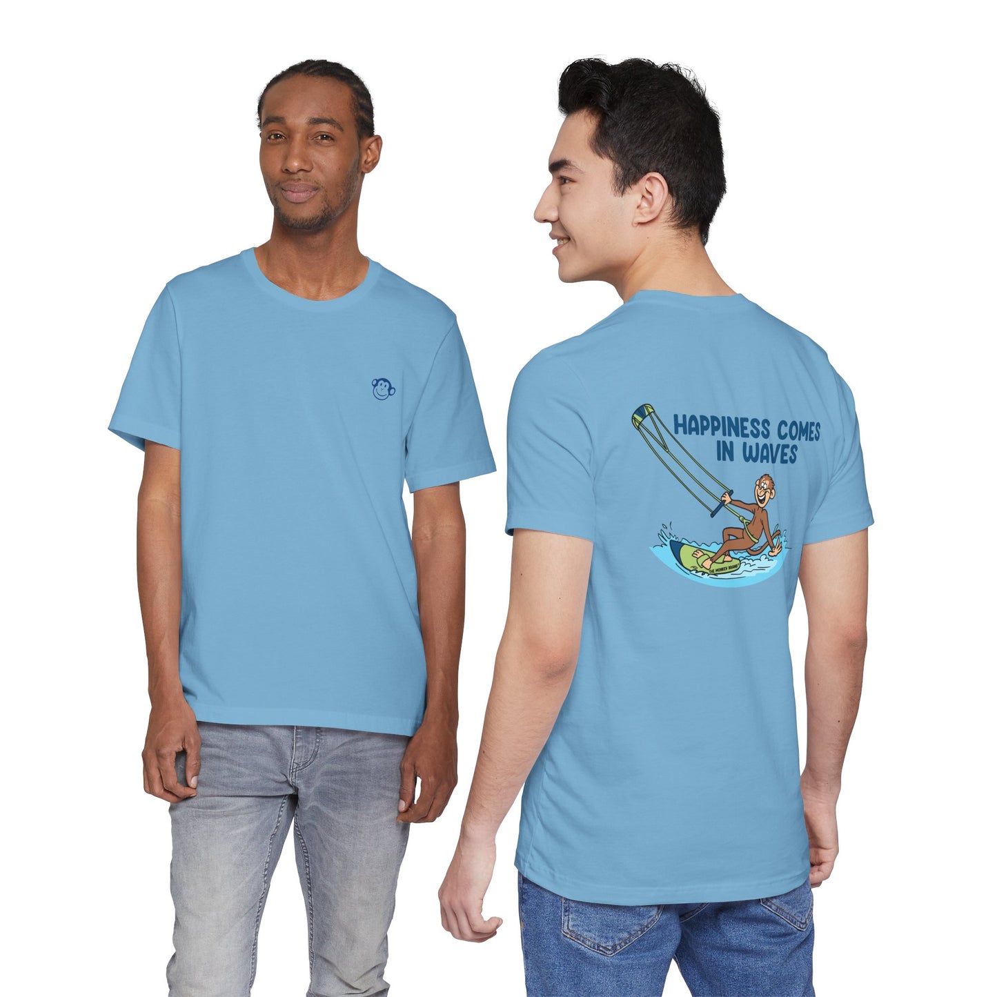 Happiness Comes in Waves Tee