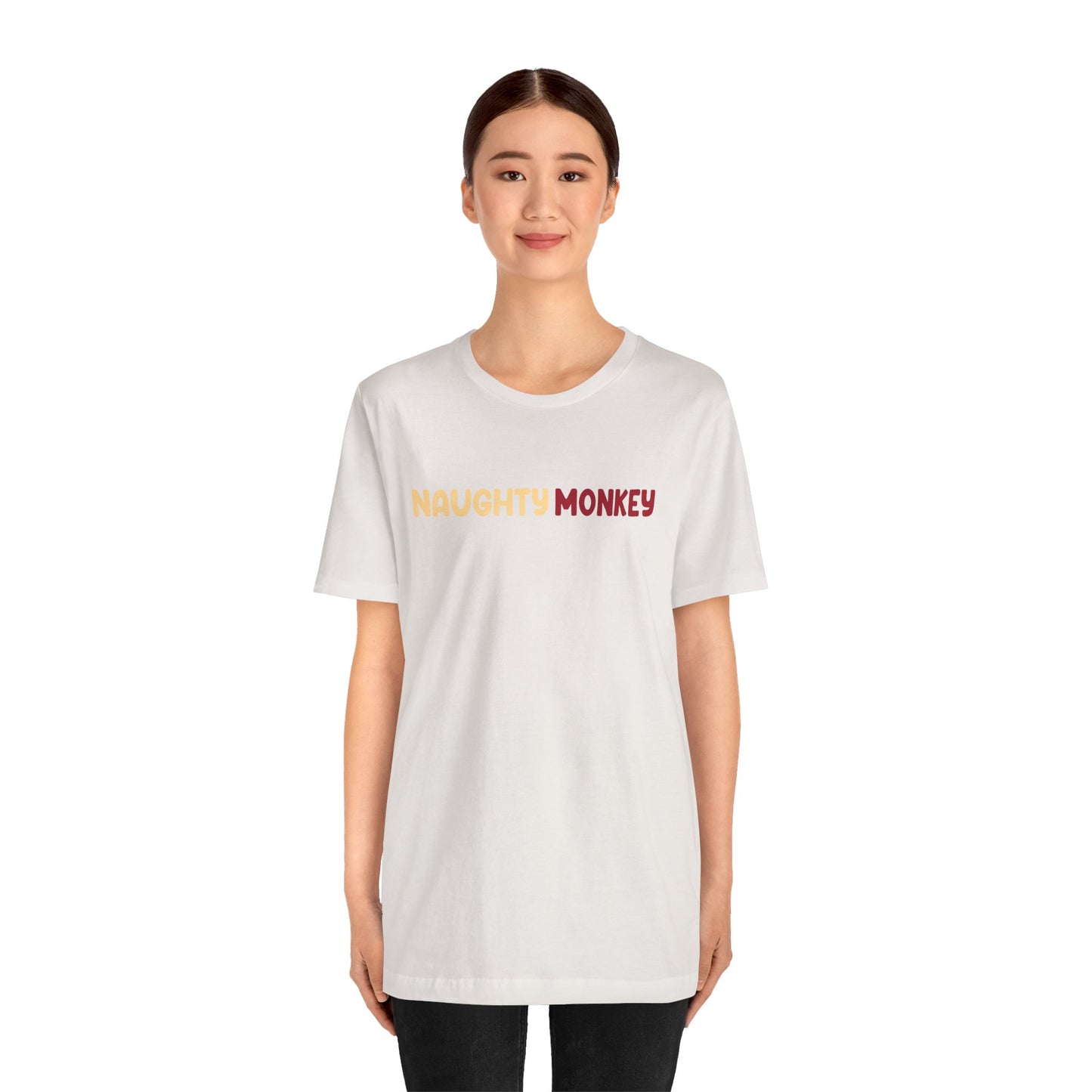 Naughty Monkey Statement Tee