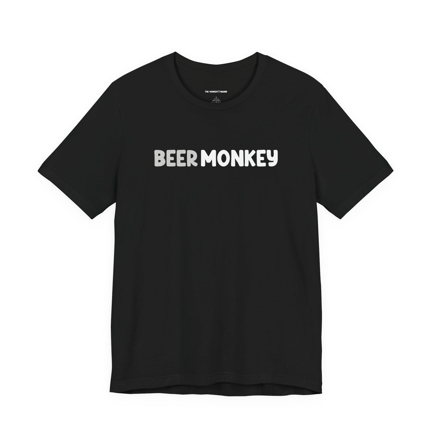 Beer Monkey Statement Tee