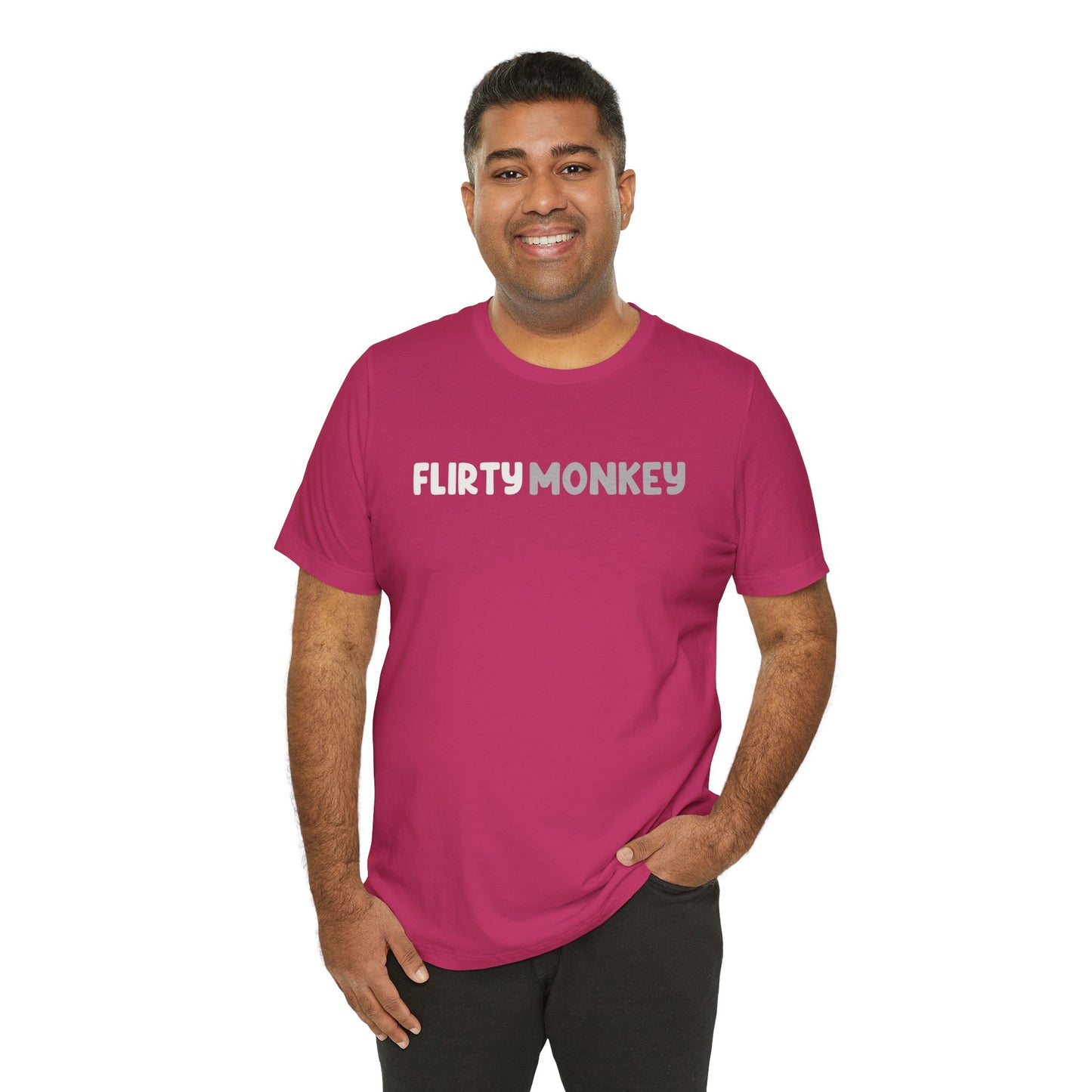 Flirty Monkey Statement Tee