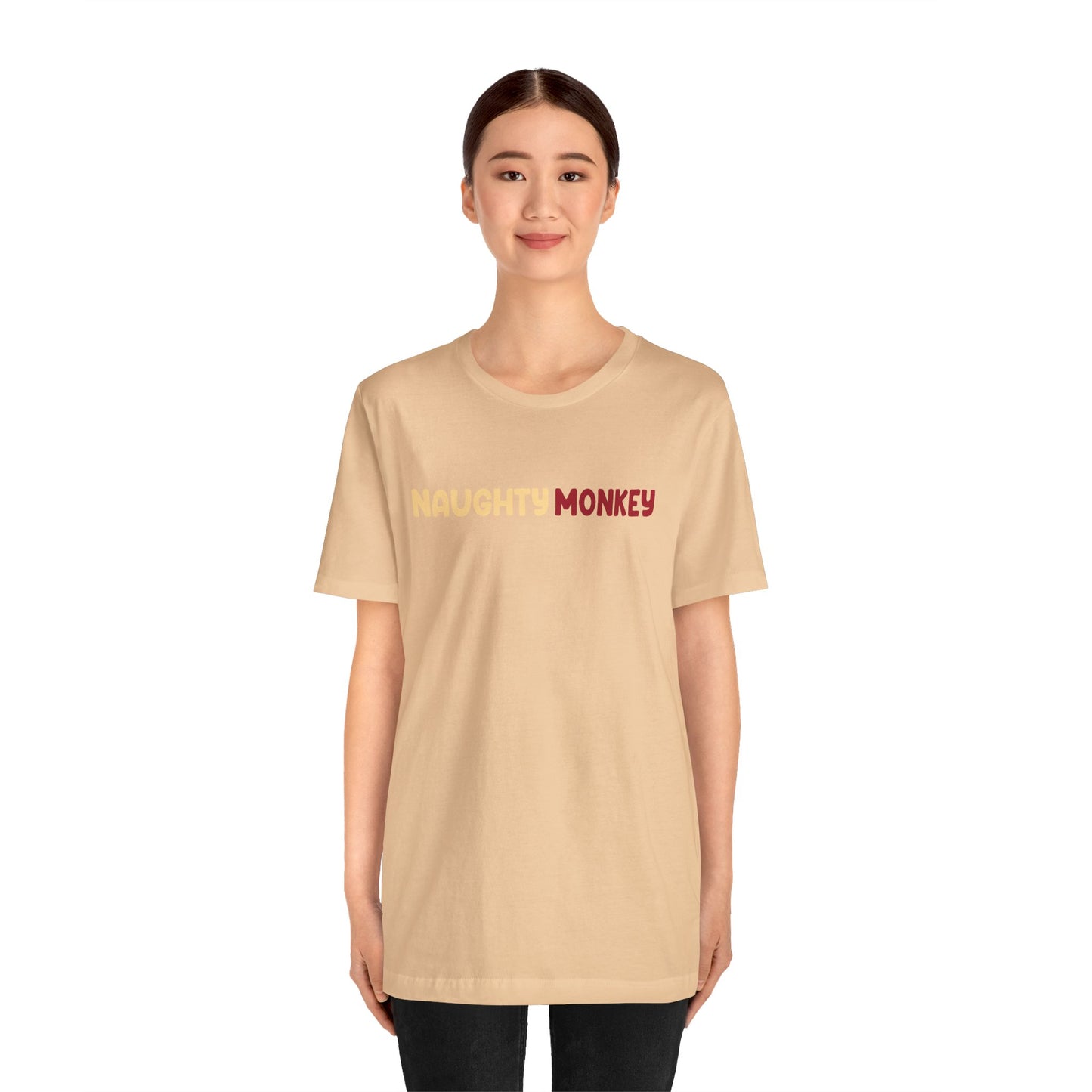 Naughty Monkey Statement Tee