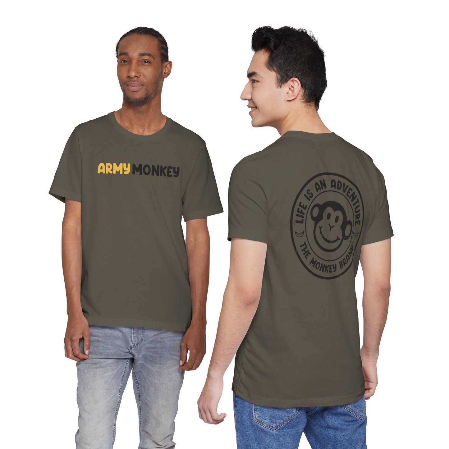 Army Monkey Statement Tee