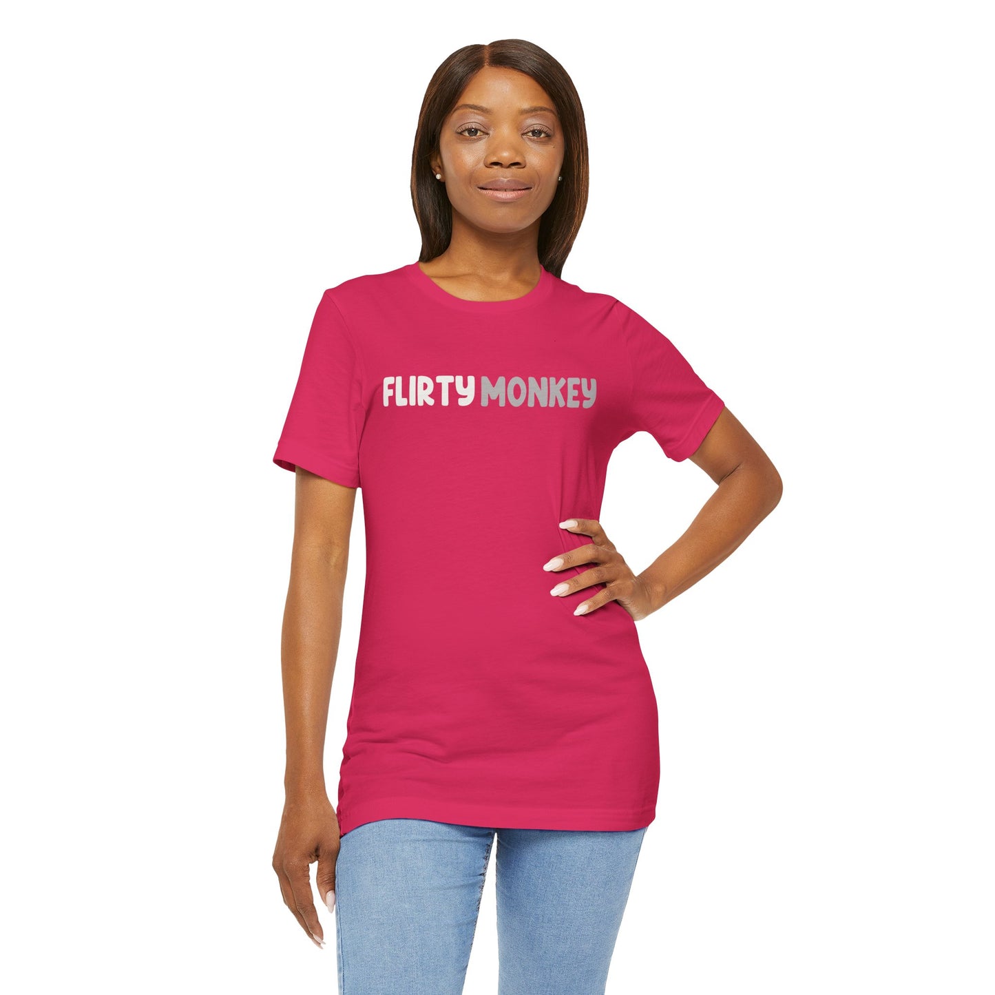 Flirty Monkey Statement Tee