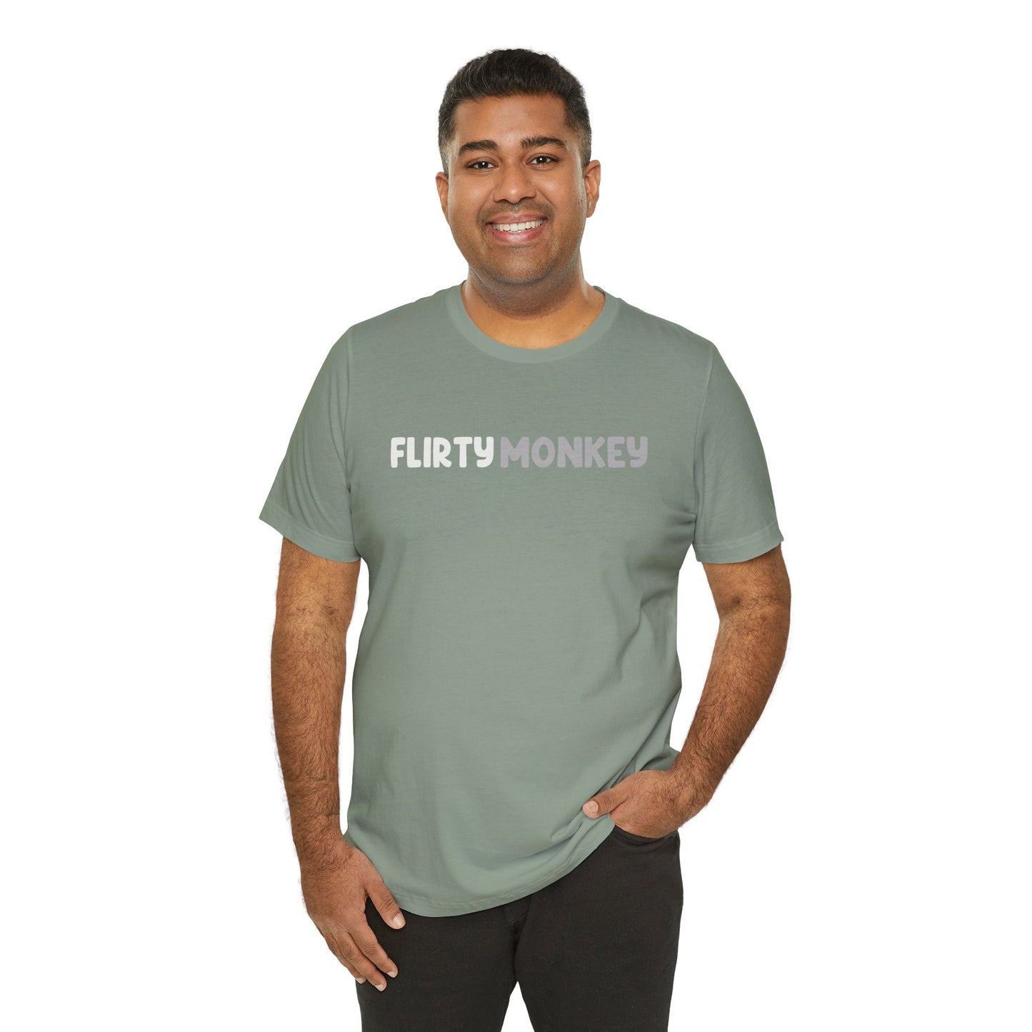 Flirty Monkey Statement Tee