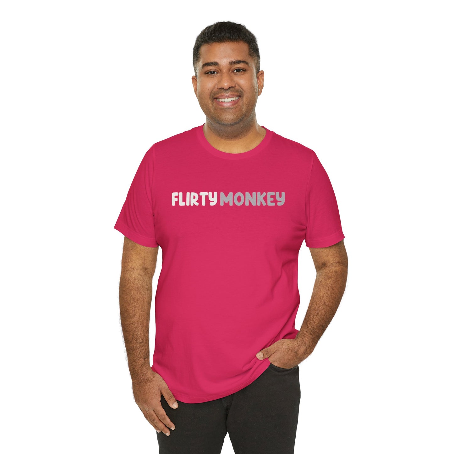 Flirty Monkey Statement Tee