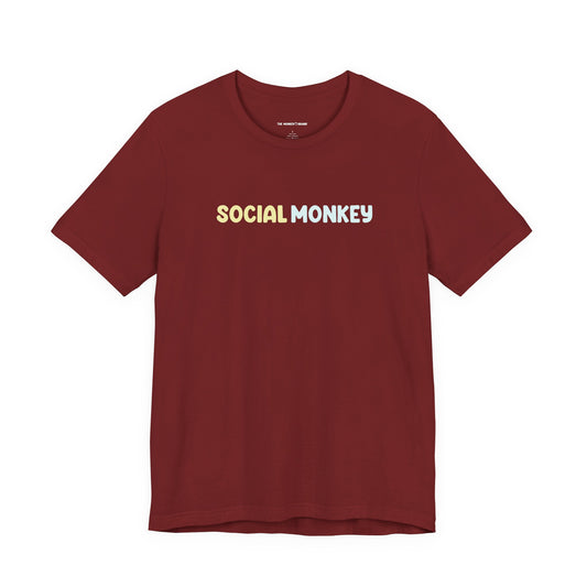Social Monkey Statement Tee
