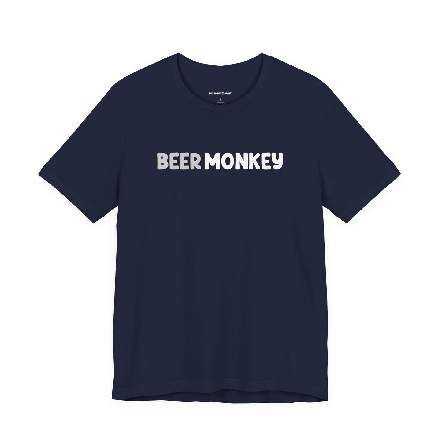 Beer Monkey Statement Tee