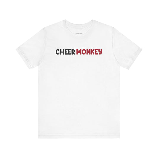 Cheer Monkey Statement Tee