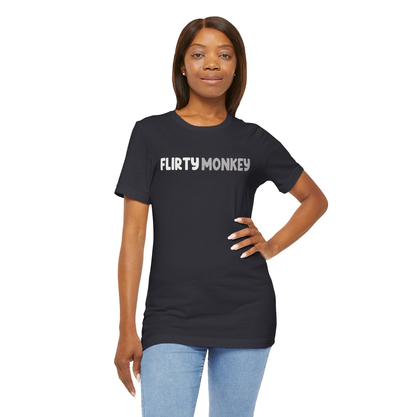 Flirty Monkey Statement Tee