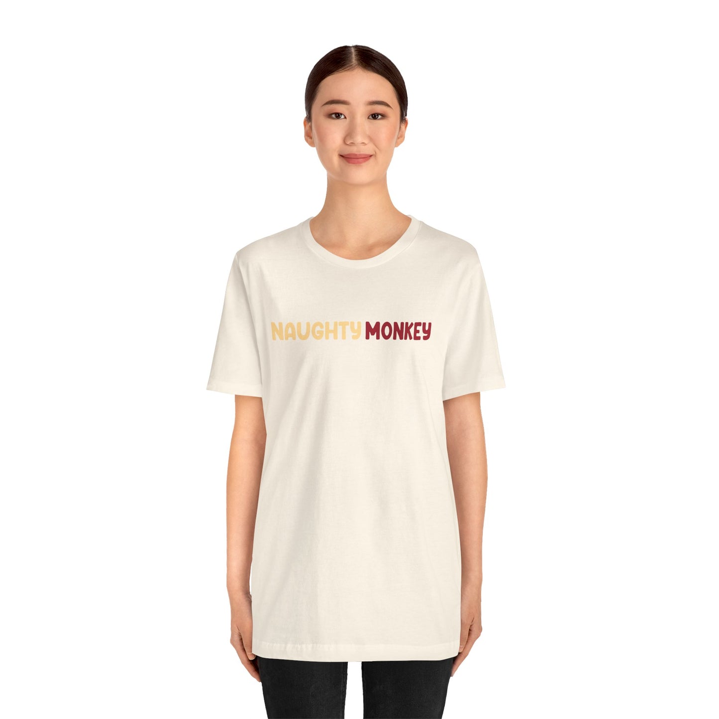 Naughty Monkey Statement Tee