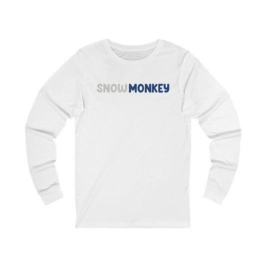 Snow Monkey Long Sleeve Statement Tee
