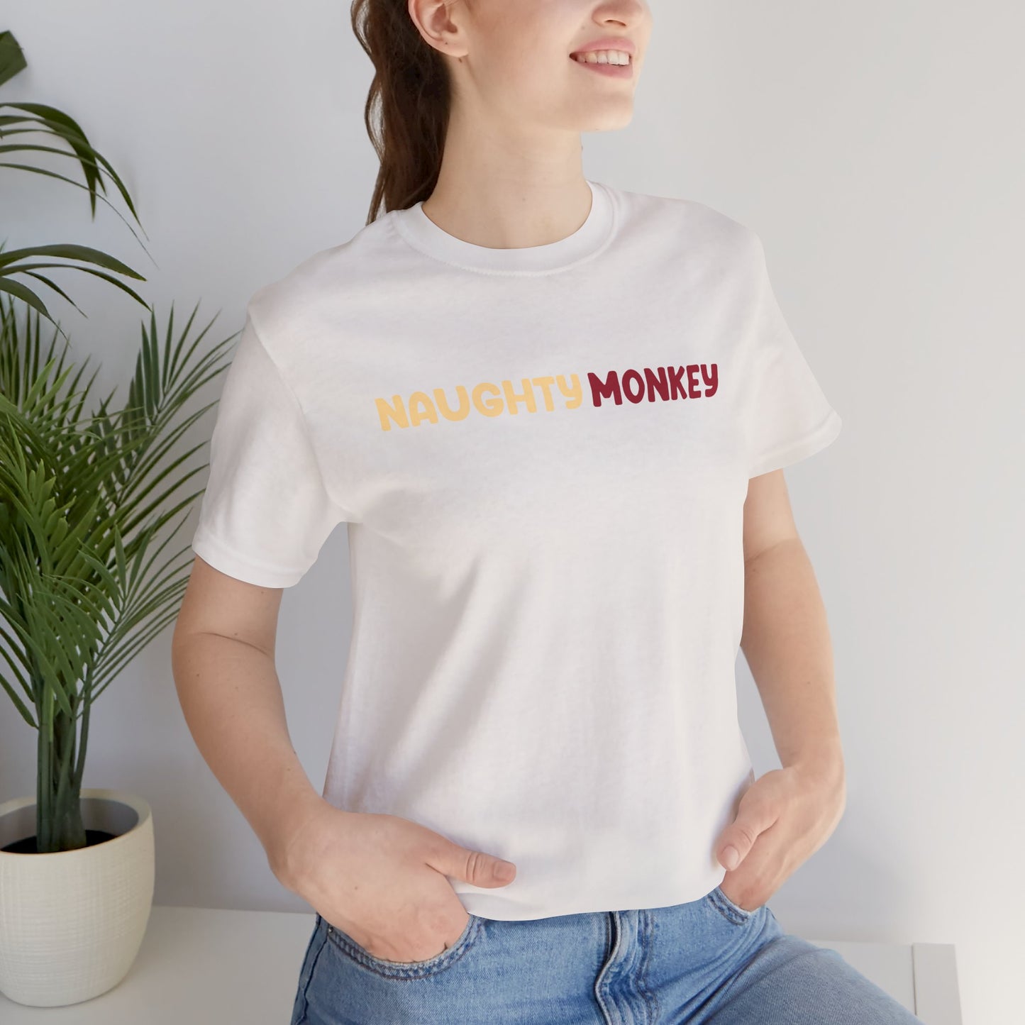 Naughty Monkey Statement Tee