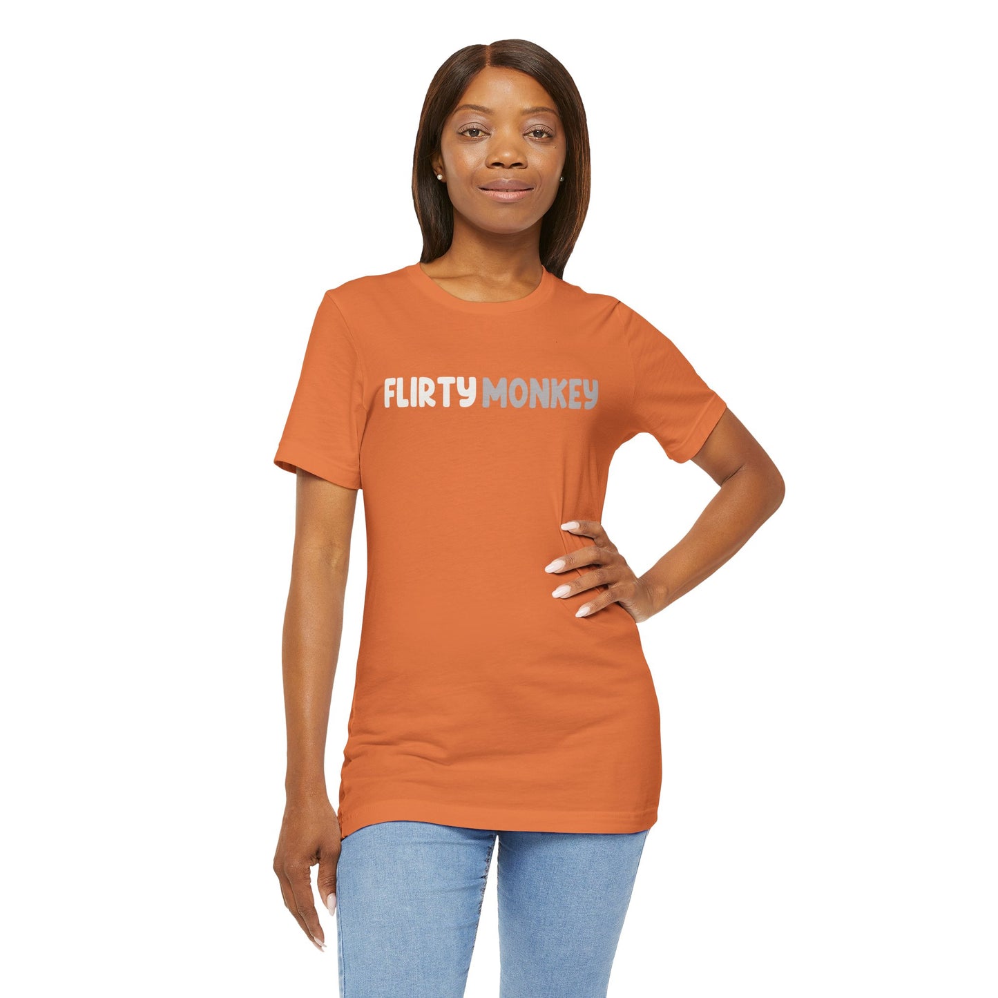 Flirty Monkey Statement Tee