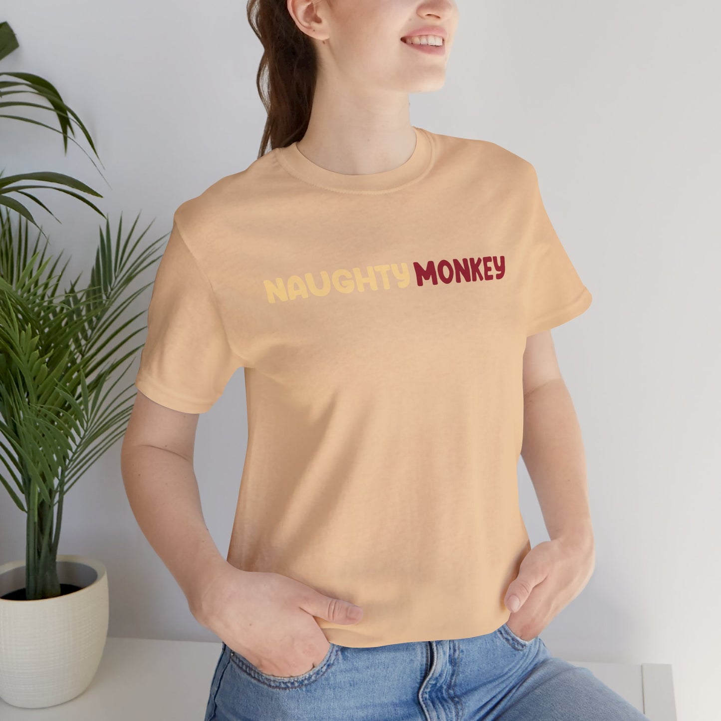 Naughty Monkey Statement Tee