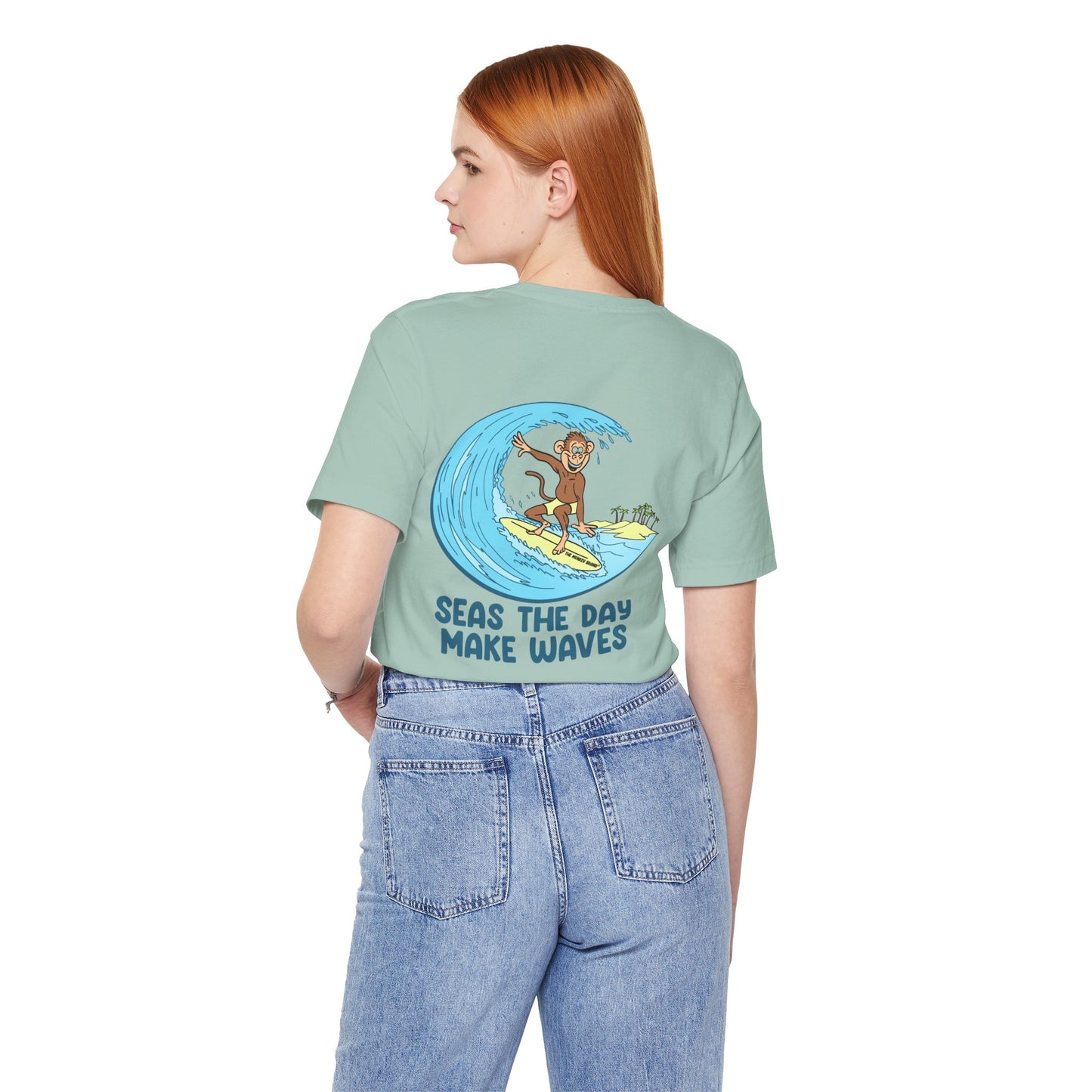 Seas the Day Make Waves Tee