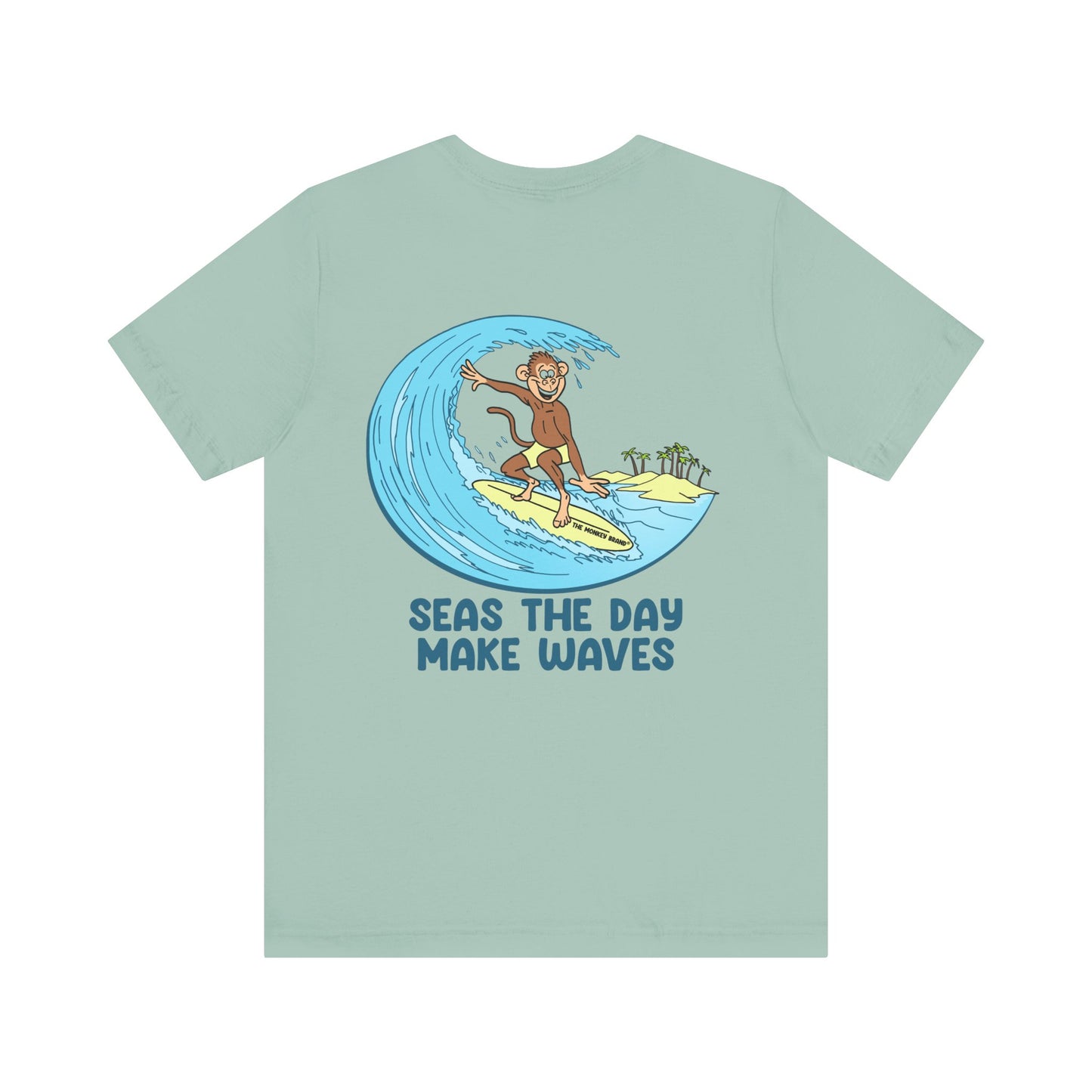 Seas the Day Make Waves Tee