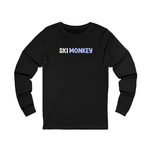 Ski Monkey Long Sleeve Statement Tee