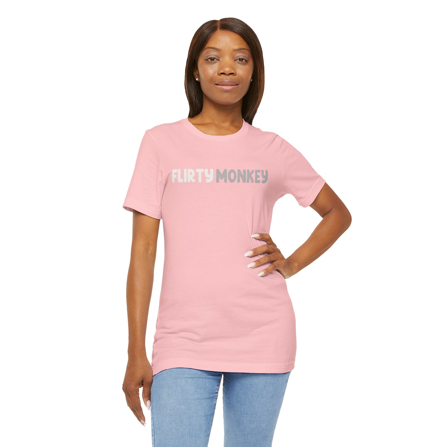 Flirty Monkey Statement Tee